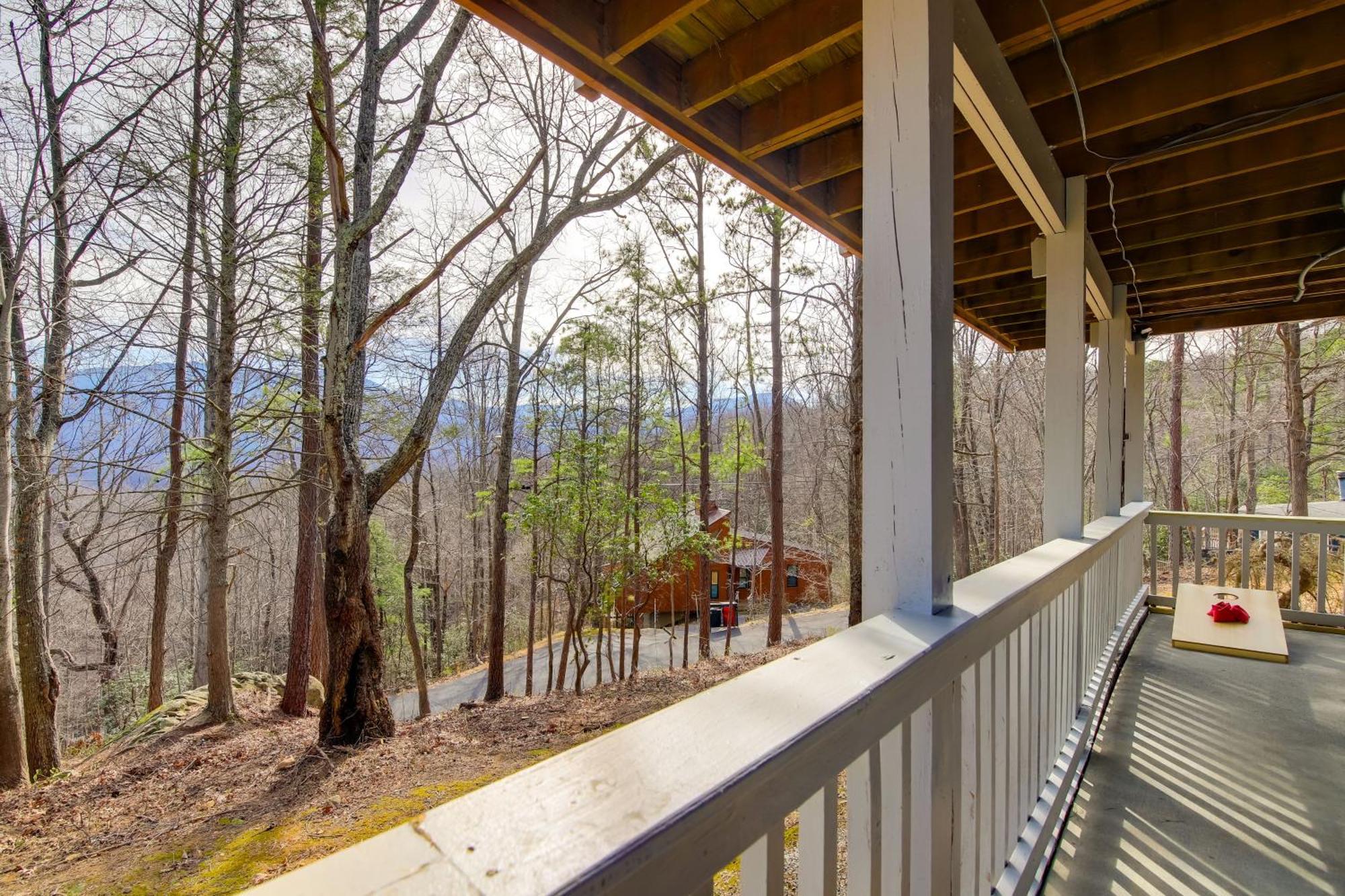 Gatlinburg Mountain Cabin With Hot Tub, Deck And Games Ngoại thất bức ảnh